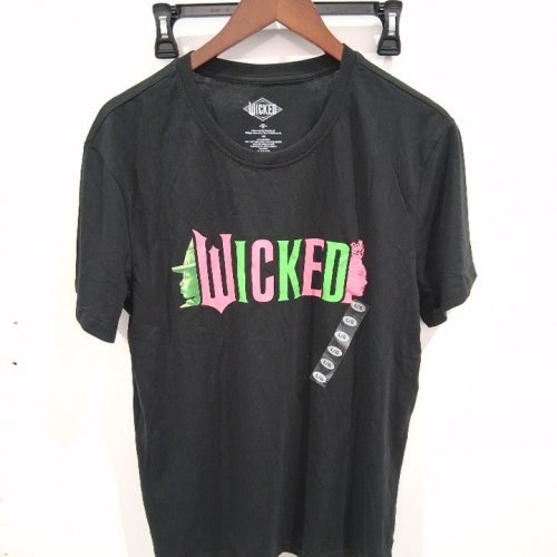 WOMEN'S WICKED GRAPHIC T-SHIRT - LARGE - BLACK image 2