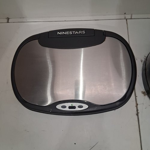 NINESTARS 50L MOTION SENSOR TRASH CAN, LARGE - SILVER (DZT-50-25) image 4