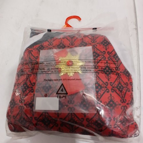 3PC MEN'S RUBIES VAMPIRE COSTUME - MEDIUM - BLACK / RED image 3