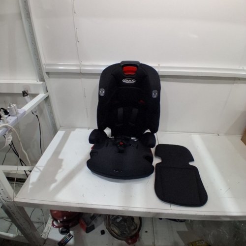 GRACO TRANZITIONS 3-IN-1 HARNESS/HIGHBACK/BACKLESS BOOSTER CAR SEAT - 100LBS MAX/CAP - PROOF/BLACK (MODEL: 2035724) image 4