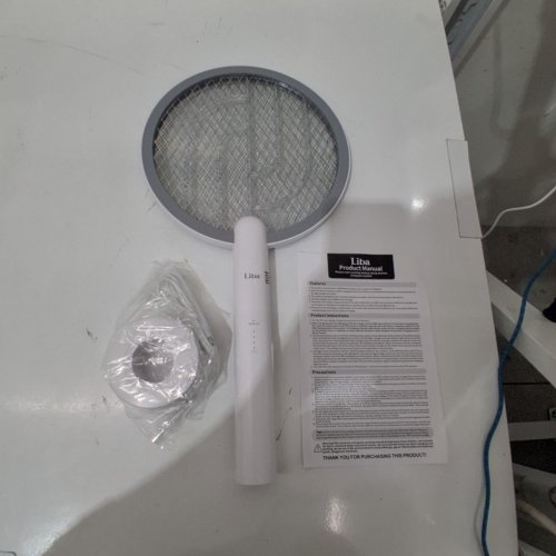 LIBA ELECTRIC FLY SWATTER RACKET RECHARGEABLE BUG ZAPPER - 4000V image 3