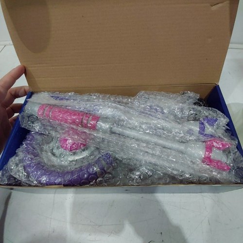 2PK TODOS AMAN LED FLASHING ROCKET ANKLE SLIP - PURPLE/PINK image 2