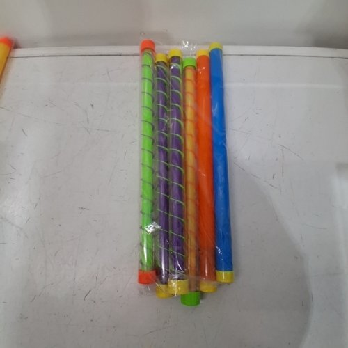 6PC GROAN TUBE NOISE MAKER STICKS - 15.4" - ASSORTED COLORS image 2
