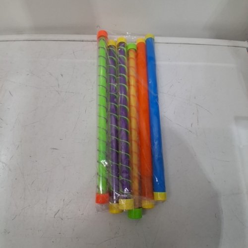 6PC GROAN TUBE NOISE MAKER STICKS - 15.4" - ASSORTED COLORS image 3