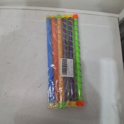 6PC GROAN TUBE NOISE MAKER STICKS - 15.4" - ASSORTED COLORS image 4