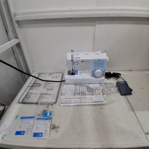 BROTHER 37-STITCH SEWING AND QUILTING MACHINE WITH WIDE TABLE & PROTECTIVE COVER - WHITE (MODEL: XR3774) image 4