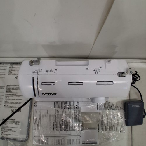 BROTHER 37-STITCH SEWING AND QUILTING MACHINE WITH WIDE TABLE & PROTECTIVE COVER - WHITE (MODEL: XR3774) image 10