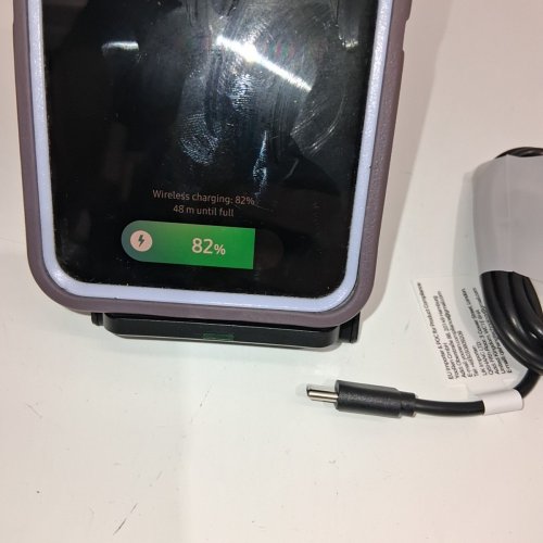 SENEO WAVESTAND WIRELESS FAST CHARGING STAND - 15W - BLACK (MODEL: PA190A) image 3