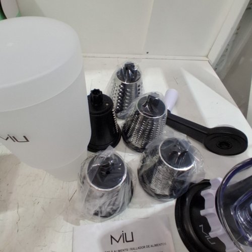 MIU ROTARY FOOD GRATER - BLACK AND WHITE image 4