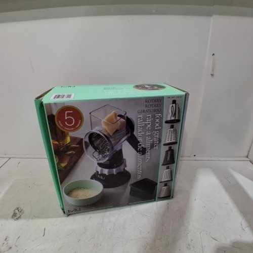 MIU ROTARY FOOD GRATER - BLACK AND WHITE image 5