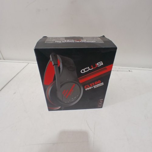 COLUSI WIRED STEREO GAMING HEADPHONE WITH NOISE CANCELING MIC - BLACK/BLUE - (MODEL: CLS-100) image 4