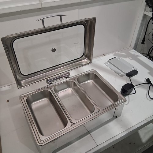 ELECTRIC CHAFING DISH - 110 V 400W - SILVER (MODEL: RN-J025T) image 4