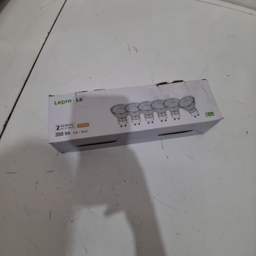 6PK LEPRO GU10 LED BULBS - 350LM - 5000K (MODEL: 200068-DW-US-6) image 3