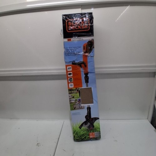 BLACK+DECKER CORDLESS STRING TRIMMER - 2 SPEED - 20V MAX - 12" - ORANGE/BLACK (MODEL: LST522) image 5