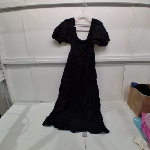 WOMEN'S WEDNESDAY'S GIRL PUFF SLEEVE DRESS - MEDIUM - BLACK (STYLE: WGD3808/25268) image 2
