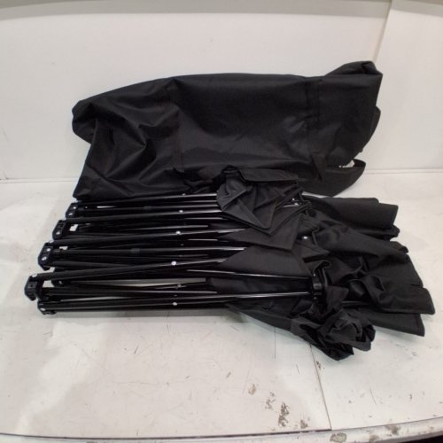 PORTABLE 4 SEAT FOLDING BENCH WITH CARRYING BAG - 63.0" X 17.0" X 32.3" - BLACK (MODEL: GV-DR4B) image 2