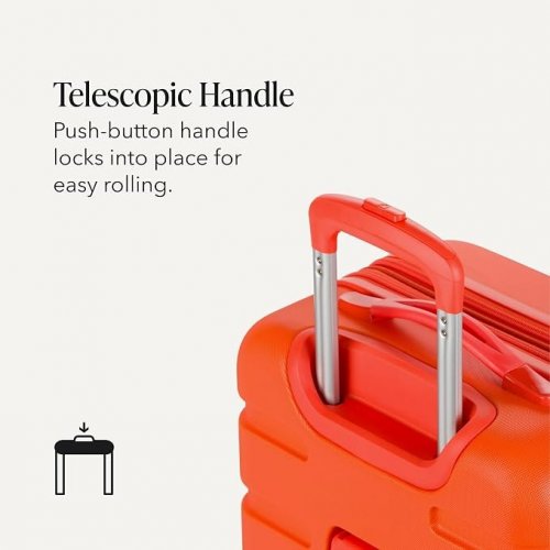 SWISSGEAR EXPANDABLE SIGNATURE HARDSIDE SPINNER LUGGAGE - 28" - ORANGE image 3