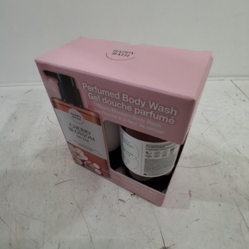 2PK HAPPY BATH PERFUMED BODY WASH - CHERRY BLOSSOM - 883ML/EACH image 3