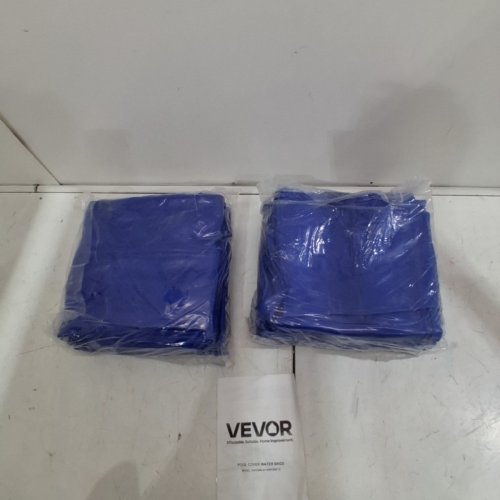 12PK DOUBLE CHAMBER POOL COVER WATER TUBES BAGS - 10 FT, 0.4MM THICK PVC BAGS, WEIGHTS WITH LEAKPROOF SCREW CAP, FOR INGROUND SWIMMING-POOL COVERS WINTER CLOSING - BLUE (MODEL: SSPCWB-09) image 3