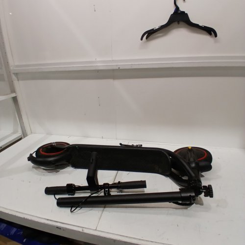 FOLDABLE ELECTRIC SCOOTER FOR ADULTS - 350 W - 30-40KM RANGE - BLACK/RED (MODEL: W5/W6) image 3