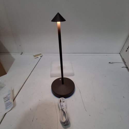 CORDLESS RECHARGEABLE TOUCH LED TABLE LAMP - 3W; 5 V; 11.4" - BROWN image 5