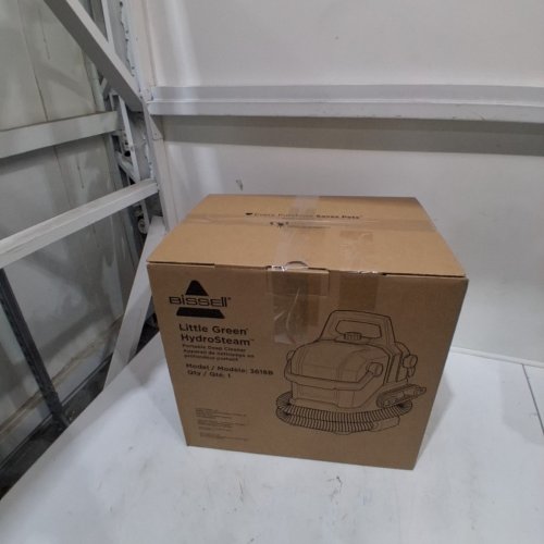 BISSELL LITTLE GREEN HYDROSTEAM PORTABLE DEEP CLEANER (MODEL: 3618B) image 5