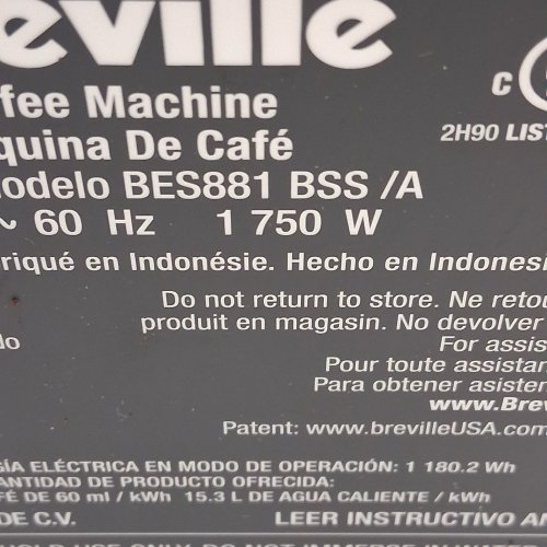 BREVILLE THE BARISTA TOUCH IMPRESS ESPRESSO MACHINE WITH BUILT-IN GRINDER & MILK FROTHER - COFFEE MAKER WITH GRINDER - BRUSHED STAINLESS STEEL (MODEL: BES881) image 13