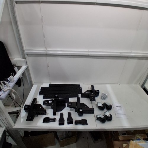 ADJUSTABLE UNIVERSAL ROLLING MOBILE BASE WITH LOCKING LEVERS, FOR MOBILIZING WOODWORKING EQUIPMENT, FRIDGE AND WASHING MACHINE - UPTO 1500 LBS (MODEL: GZB88095) image 2