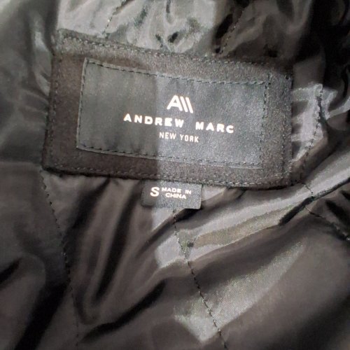 MEN'S ANDREW MARC BURNETT COAT - SMALL - BLACK (STYLE: MM0AW315) image 3