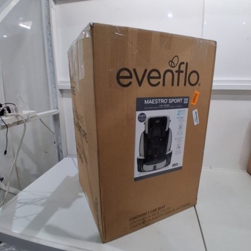 EVENFLO MAESTRO SPORT BOOSTER CAR SEAT - GRANITE -(MODEL: 34912203C) image 6