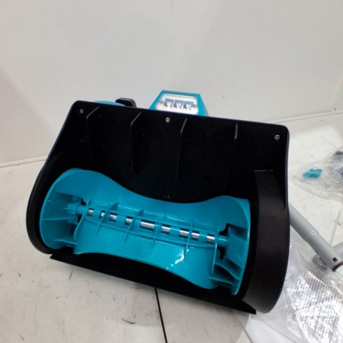 QESOO BRUSHLESS SNOW SHOVEL COMPATIBLE WITH DEWALT 20V BATTERY *TOOL ONLY* - 12" - BLUE / GREY (MODEL: WRSSDW) image 4