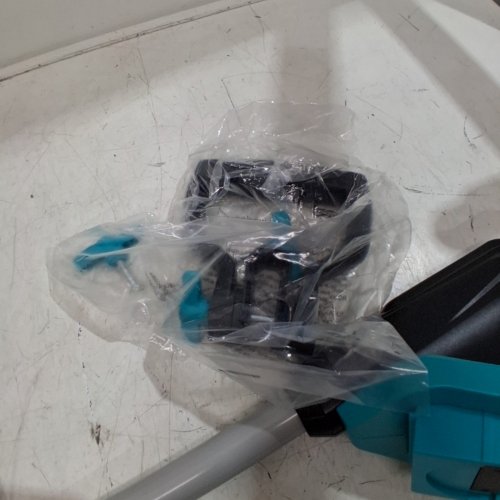 QESOO BRUSHLESS SNOW SHOVEL COMPATIBLE WITH DEWALT 20V BATTERY *TOOL ONLY* - 12" - BLUE / GREY (MODEL: WRSSDW) image 5