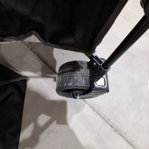 ORIGINSURE COLLAPSIBLE FOLDING WAGON CART - 220L - 460LB MAX - GREY/BLACK image 3