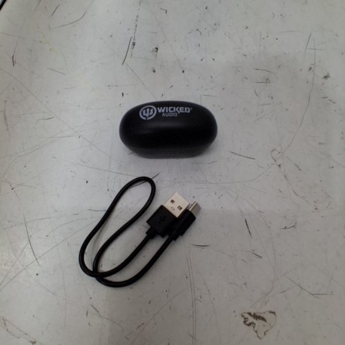 WICKED AUDIO MOJO 300 TRUE WIRELESS BLUETOOTH EARBUDS - BLACK (MODEL: WI-TW4550) image 4
