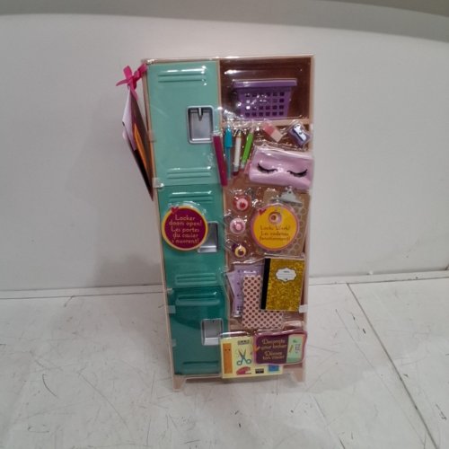 KIDS OUR GENERATION CLASSROOM COOL LOCKER SET - 18" - PEACH image 2