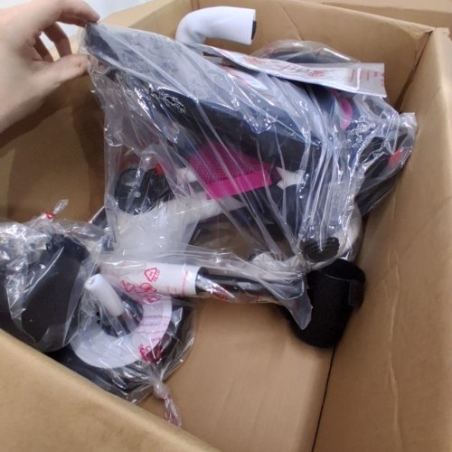 BABEVY 7-IN-1 MUTLI-STAGE TODDLER TRICYCLE - PINK/BLACK (MODEL: JY-T08E) image 5