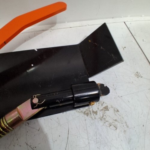 OKSTENCK SKID STEER QUICK ATTACH CONVERSION ADAPTOR - UNIVERSAL FIT - 3500LBS MAX - BLACK/ORANGE (MODEL : XK-CA-XC0084) image 4