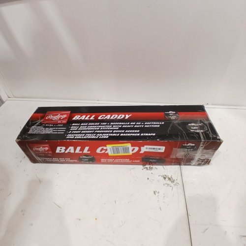 RAWLINGS BALL CADDY WITH STAND - HOLDS 100 BASEBALLS OR 50 SOFTBALLS - 3FT TALL - BLACK (MODEL: BCADDY) image 4