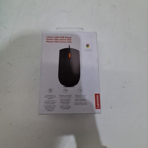 LENOVO WIRED USB MOUSE - BLACK (MODEL: 300 USB / NB-0009) image 4