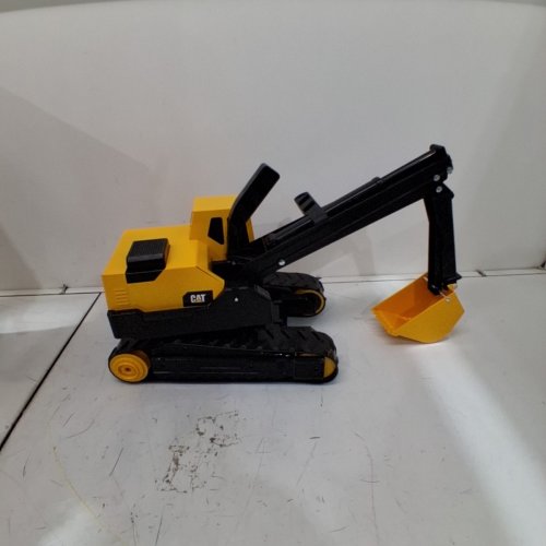 CAT TRACKED TOY REAL STEEL BODY, WORKING METAL BUCKET & TREADS EXCAVATOR - 20" - YELLOW / BLACK (ITEM: 82892 3AM01) image 4
