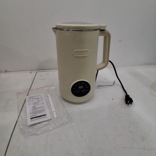 HAKEZILO MINI SOY MILK MAKER AND BLENDER FOR NUT MILK - 1.2L - CREAM (MODEL: NS-103) image 4