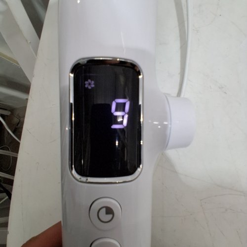 12 SPEED OSCILLATING STANDING PEDESTAL FAN WITH REMOTE - 16" - WHITE image 2