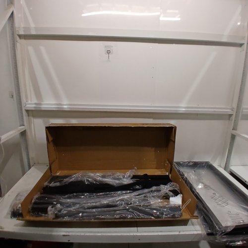 AMAZON BASICS METAL BED FRAME, NO BOX SPRING NEEDED - QUEEN - BLACK - (MODEL: XCH-007-Q) image 2