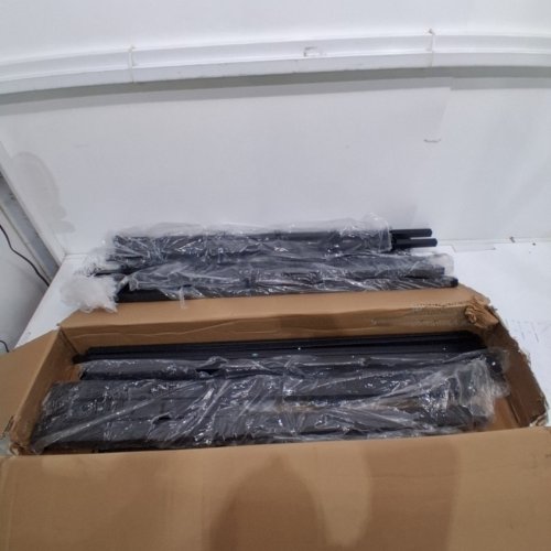 DUMMUP HEAVY DUTY METAL PLATFORM NO BOX SPRING NEEDED BED FRAME - KING - 16" HIGH - BLACK (MODEL: YC-003-K) image 2