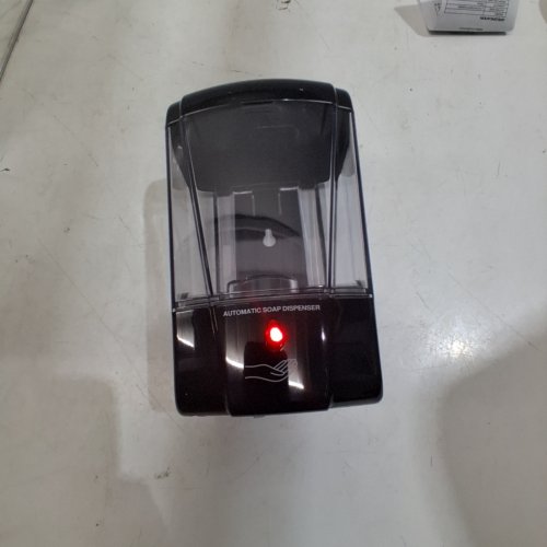 AUTOMATIC SOAP DISPENSER TOUCHLESS INFRARED SENSOR - 700 ML - BLACK image 2