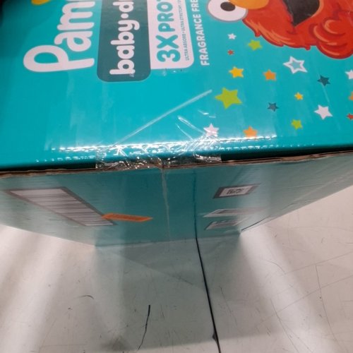 124PK PAMPERS BABY DRY ULTRA FRAGRANCE FREE 3X PROTECTION DIAPERS - SIZE 6 (35LB+) image 3