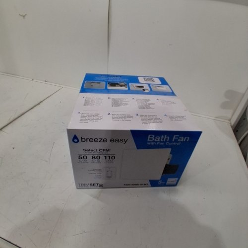 BREEZE EASY EASY INSTALL BATHROOM FAN - 50/80/110 CFM - WHITE (MODEL:5192227) image 4
