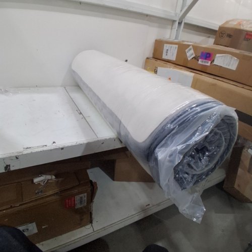 SOFREE MEMORY FOAM MATTRESS - QUEEN - 12" - WHITE/BLACK (MODEL: B0FM31S1YD) image 3