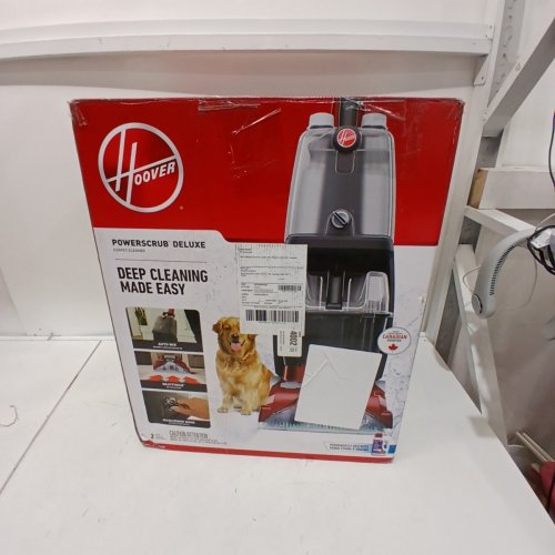 HOOVER POWER SCRUB DELUXE CARPET CLEANER/SHAMPOOER - RED (MODEL: FH50150VCD) image 5
