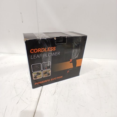 CORDLESS LEAF BLOWER - BLACK (MODEL: BFJ-001) image 4